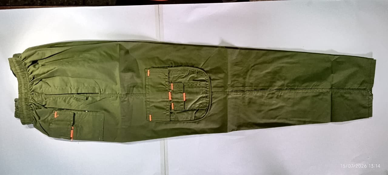 Cargo Baggy Trouser (5 Pockets) Cotton - Image 3